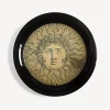 Fornasetti Vassoi E Pliants Decorativi^Vassoio Re Sole Bianco/Nero/Oro