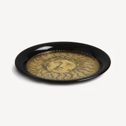 Fornasetti Vassoi E Pliants Decorativi^Vassoio Re Sole Bianco/Nero/Oro