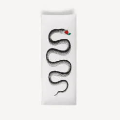 Fornasetti Vassoi Decorativi^Vassoio Rettangolare Serpente Multicolore