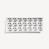 Fornasetti Vassoi Decorativi^Vassoio Rettangolare Tema E Variazioni N.197 Bianco Nero