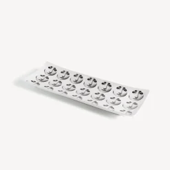 Fornasetti Vassoi Decorativi^Vassoio Rettangolare Tema E Variazioni N.197 Bianco Nero
