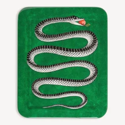 Fornasetti Vassoi E Pliants Decorativi^Vassoio Serpente Multicolore