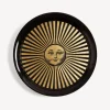 Fornasetti Vassoi E Pliants Decorativi^Vassoio Sole Raggiante Oro/Nero