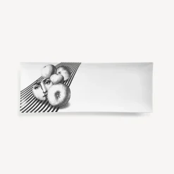 Fornasetti Vassoi Decorativi^Vassoio Tema E Variazioni N.390 Bianco Nero