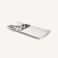 Fornasetti Vassoi Decorativi^Vassoio Tema E Variazioni N.390 Bianco Nero