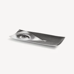 Fornasetti Vassoi Decorativi^Vassoio Tema E Variazioni N.401 Bianco Nero
