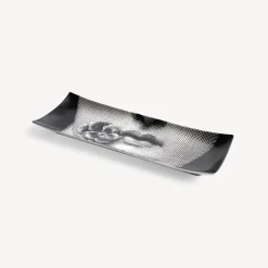 Fornasetti Vassoi Decorativi^Vassoio Tema E Variazioni N.137 Bianco Nero