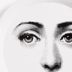 Fornasetti Vassoi E Pliants Decorativi^Vassoio Tema E Variazioni N.6 Bianco Nero