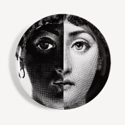 Fornasetti Vassoi E Pliants Decorativi^Vassoio Tema E Variazioni N.222 Bianco Nero