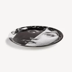 Fornasetti Vassoi E Pliants Decorativi^Vassoio Tema E Variazioni N.222 Bianco Nero