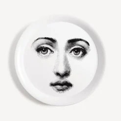 Fornasetti Vassoi E Pliants Decorativi^Vassoio Tema E Variazioni N.6 Bianco Nero