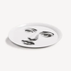 Fornasetti Vassoi E Pliants Decorativi^Vassoio Tema E Variazioni N.6 Bianco Nero