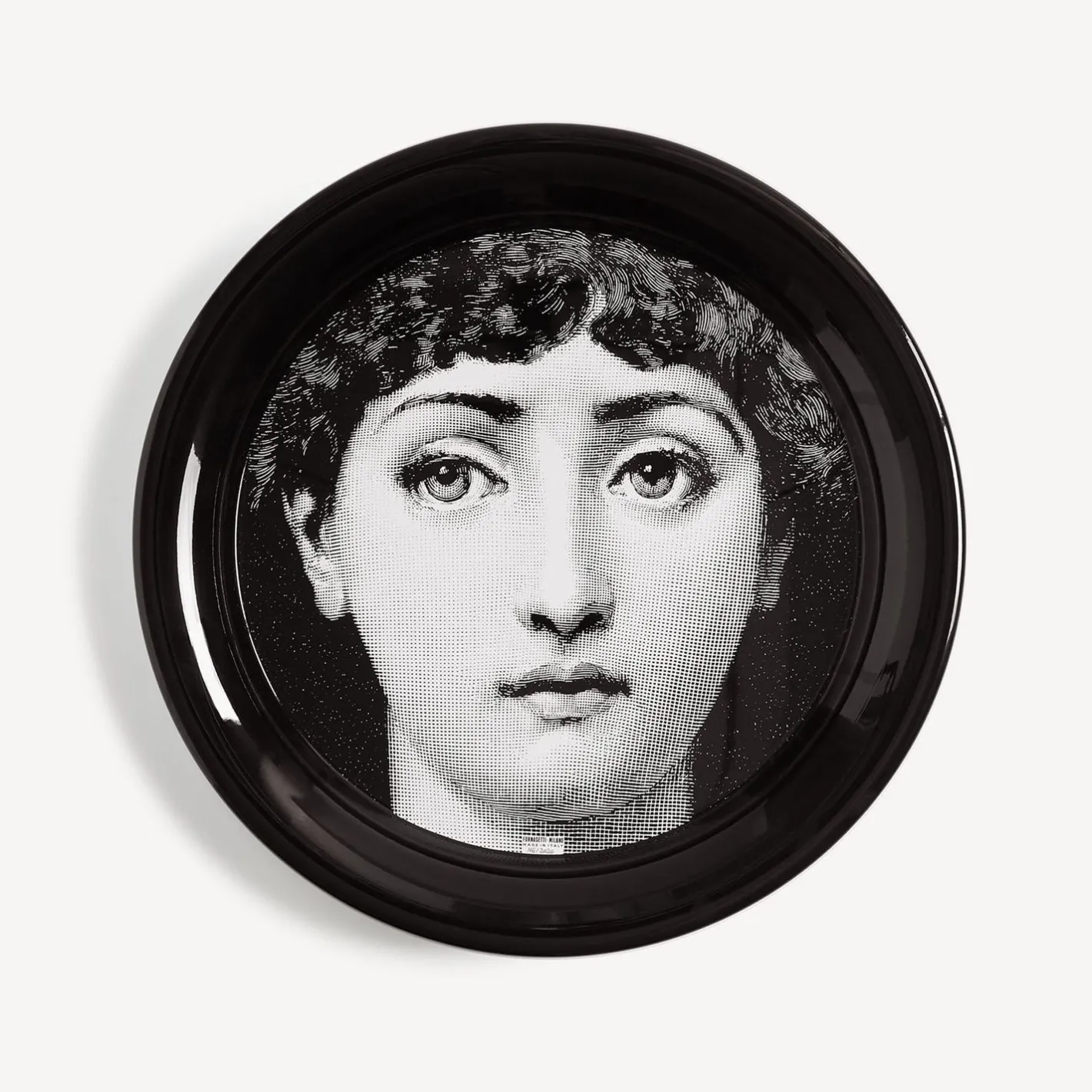 Fornasetti Vassoi E Pliants Decorativi^Vassoio Tema E Variazioni N.1 Bianco Nero