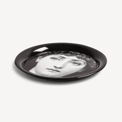 Fornasetti Vassoi E Pliants Decorativi^Vassoio Tema E Variazioni N.1 Bianco Nero