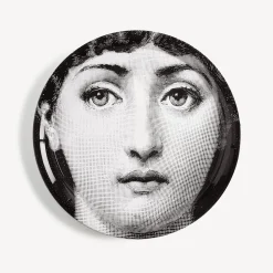 Fornasetti Vassoi E Pliants Decorativi^Vassoio Tema E Variazioni N.1 Bianco Nero