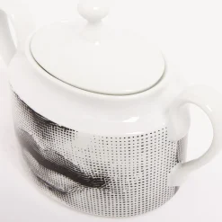 Fornasetti Set Da Te E Caffe^Zuccheriera Tema E Variazioni Bianco Nero